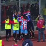 Il Catania soffre per un tempo l’ostruzionismo dell’Akragas poi rende mansueti gli ospiti vince e s’avvicina al primo posto. image-36868